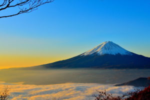 王道イメージ　富士山　